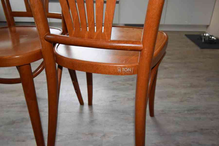 Židle, 4ks, TON, dřevěné - foto 4