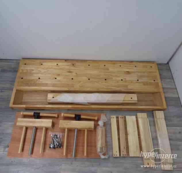 Dřevěná hoblice do dílny pracovní stůl - foto 2