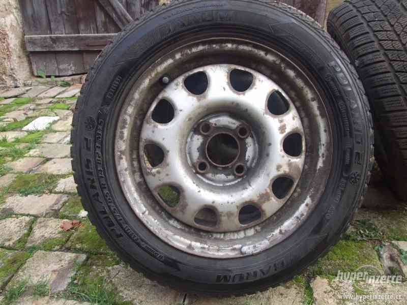Prodám použité zimní pneu + disky 175/65 R14 Barum Polaris - foto 4