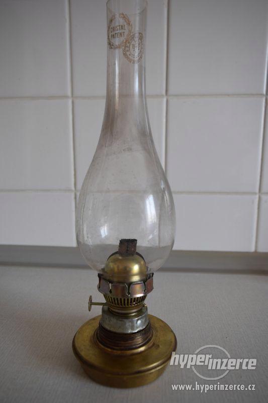 Petrolejka_mosaz bazar Hyperinzerce.cz