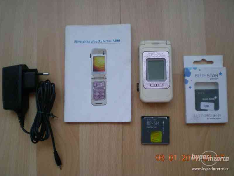 Nokia 7390 - véčkové telefony z r.2007, plně funkční - foto 13