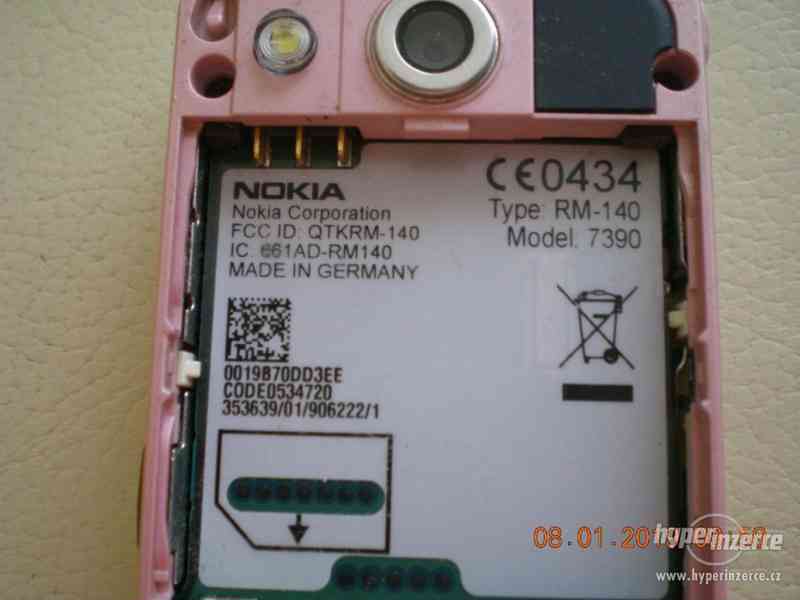 Nokia 7390 - véčkové telefony z r.2007, plně funkční - foto 23