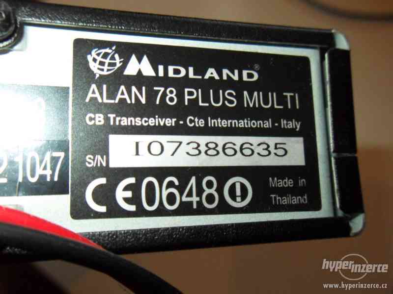 CB radiostanice Alan 78 Plus - foto 1