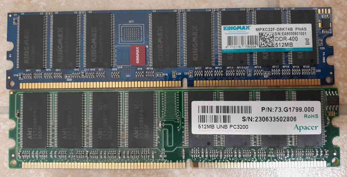 Komponenty pro retro počítače (CPU, RAM) - foto 4