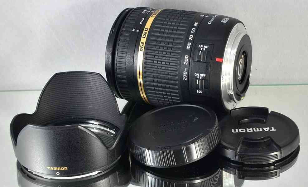 pro Canon - Tamron AF 18-270mm  DiII VC PZD*UV - foto 3