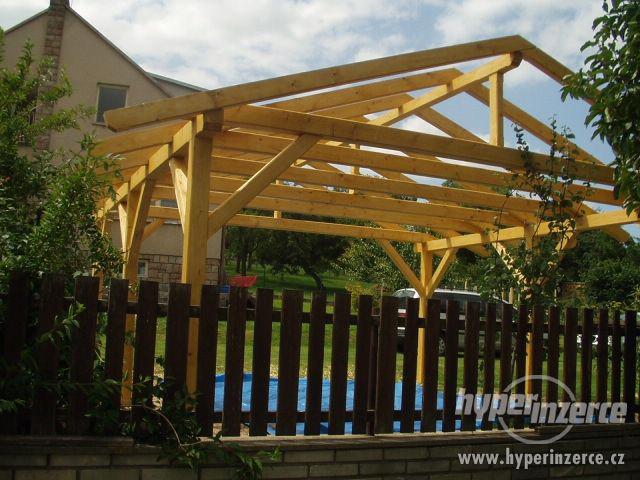 Dřevěný přístřešek/Dvougaráž - foto 6
