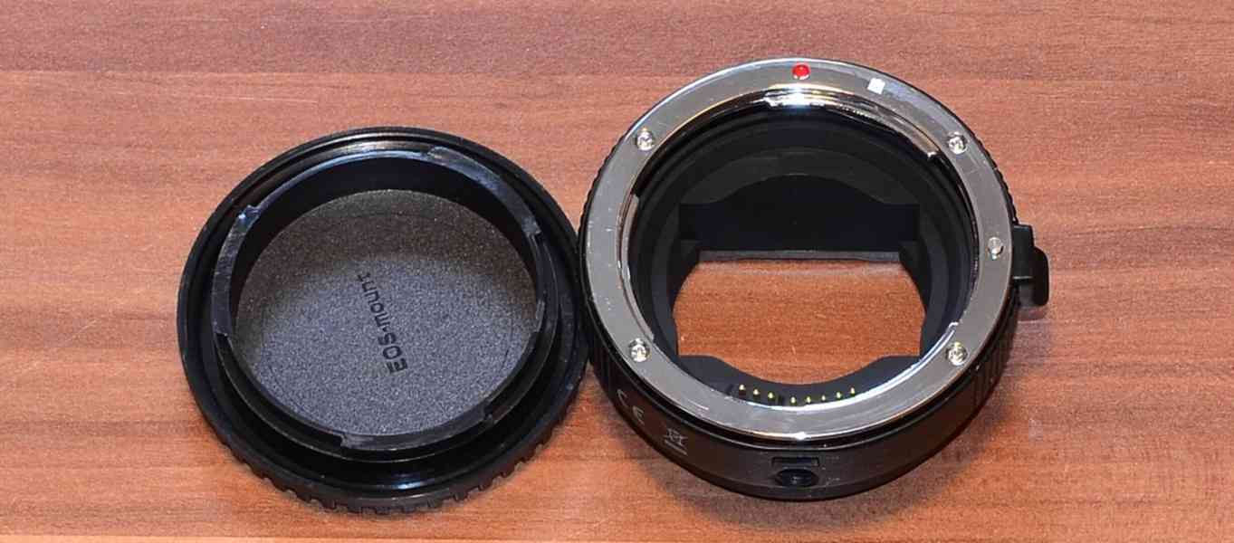 Commlite CM-EF-NEX adaptér EF/EF-S na SONY NEX - foto 5