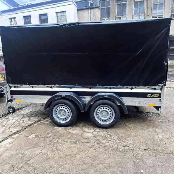 Nový přívěsný vozík +plachta 3,0mx1,50x1,45, řidičák B, DPH - foto 6