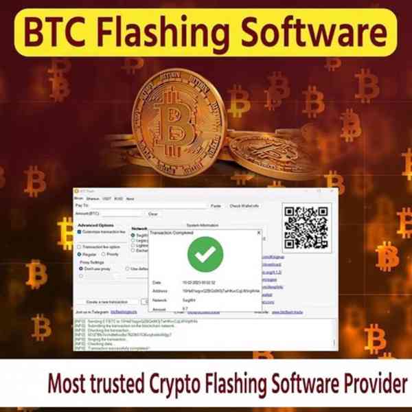 USDT Flash, BTC Flash bitcoinový software