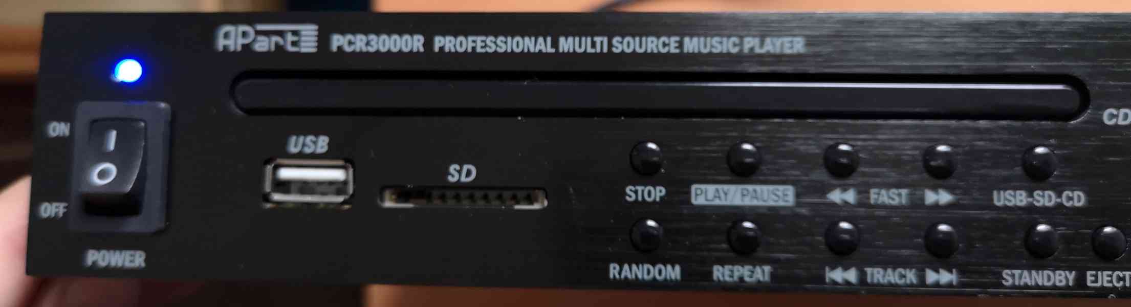 Apart PCR3000R - USB, CD, Radio DAB+, FM - profi audio - foto 5