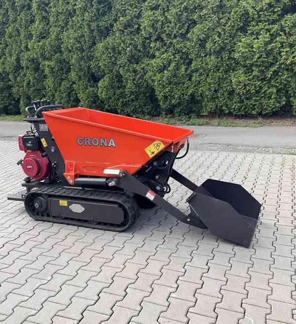 Pásový dumper XN 800 CR nosnost 800 kg - foto 11