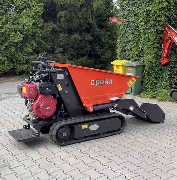 Pásový dumper XN 800 CR nosnost 800 kg - foto 3