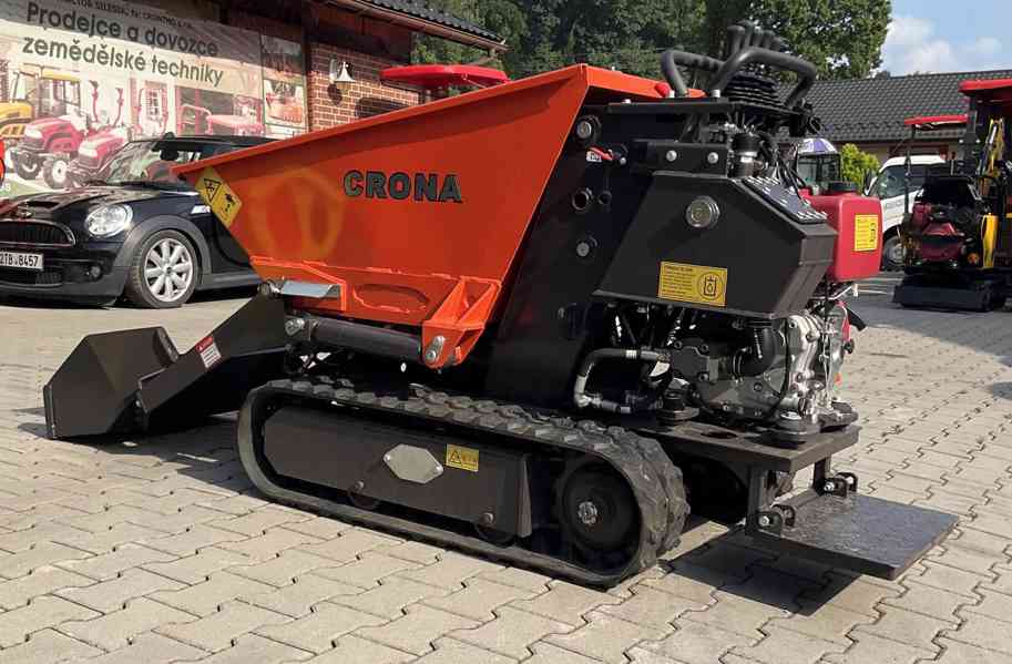 Pásový dumper XN 800 CR nosnost 800 kg - foto 8