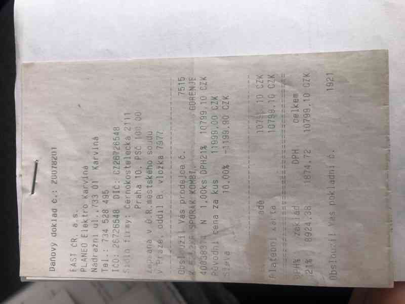 Kombinovaný sporák Gorenje K5352XF - foto 7