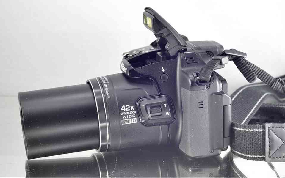 Nikon CoolPix P520 CMOS*42x ZOOM*Full HDV*GPS*BAG - foto 5