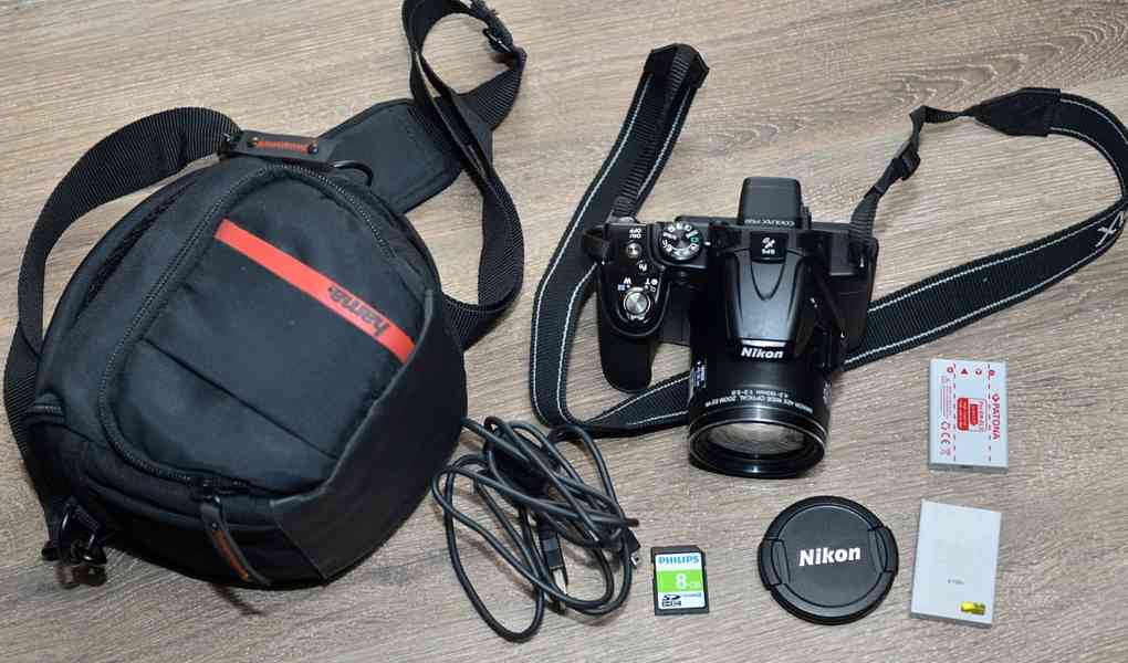 Nikon CoolPix P520 CMOS*42x ZOOM*Full HDV*GPS*BAG - foto 3