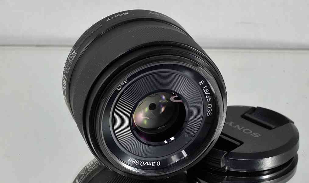 Sony E 35mm f/1,8 OSS *APS-C *SteadyShot*E mount - foto 4