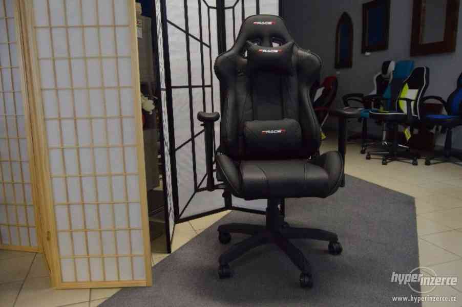 Kancelářská židle, herní křeslo E Racer F1-03 BK - foto 2