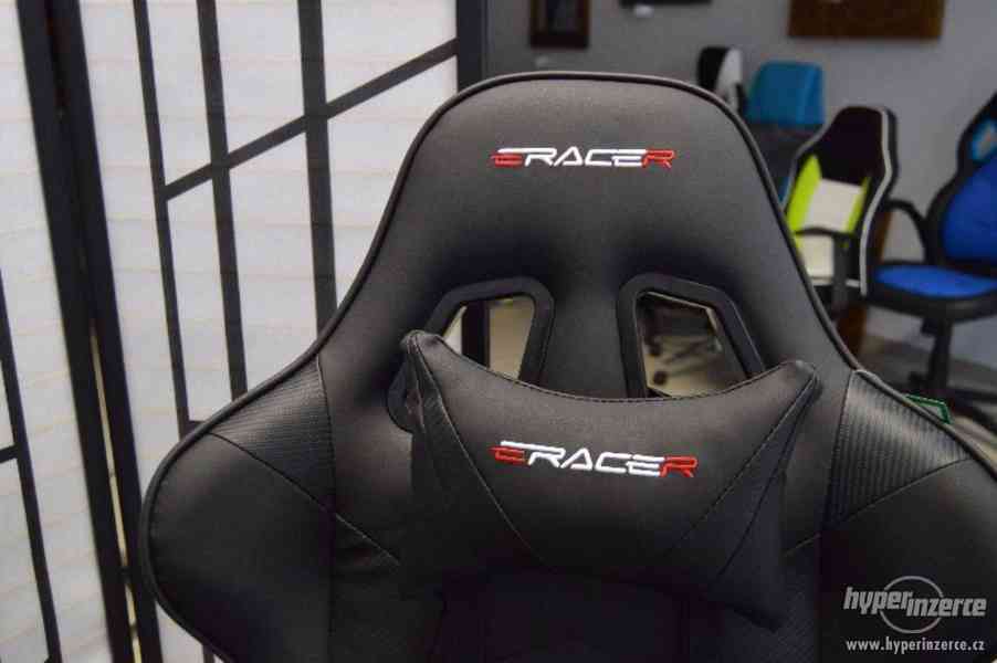Kancelářská židle, herní křeslo E Racer F1-03 BK - foto 7