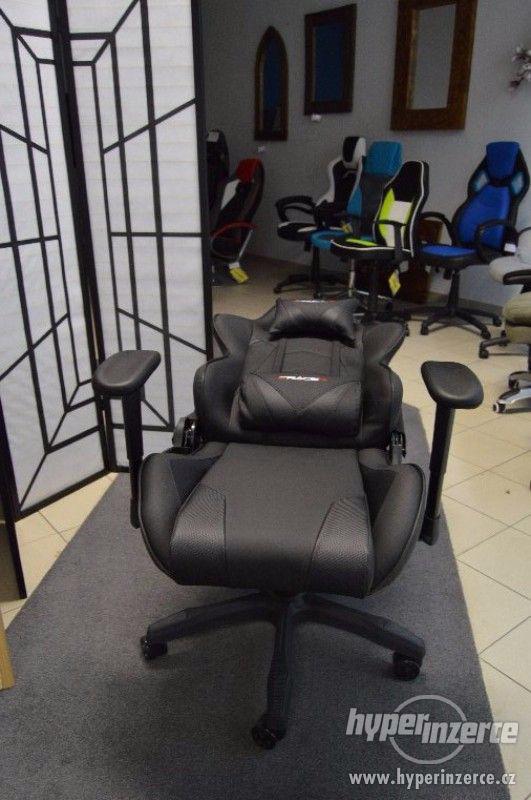 Kancelářská židle, herní křeslo E Racer F1-03 BK - foto 11