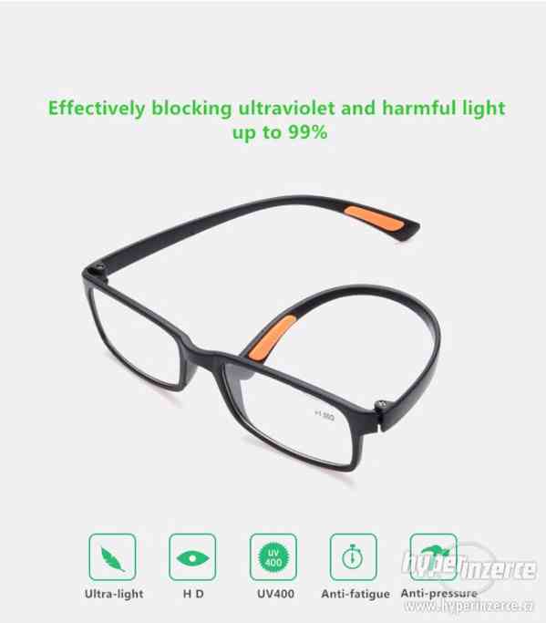Dioptrické brýle na čtení - pracovní +1,5 dp - foto 3
