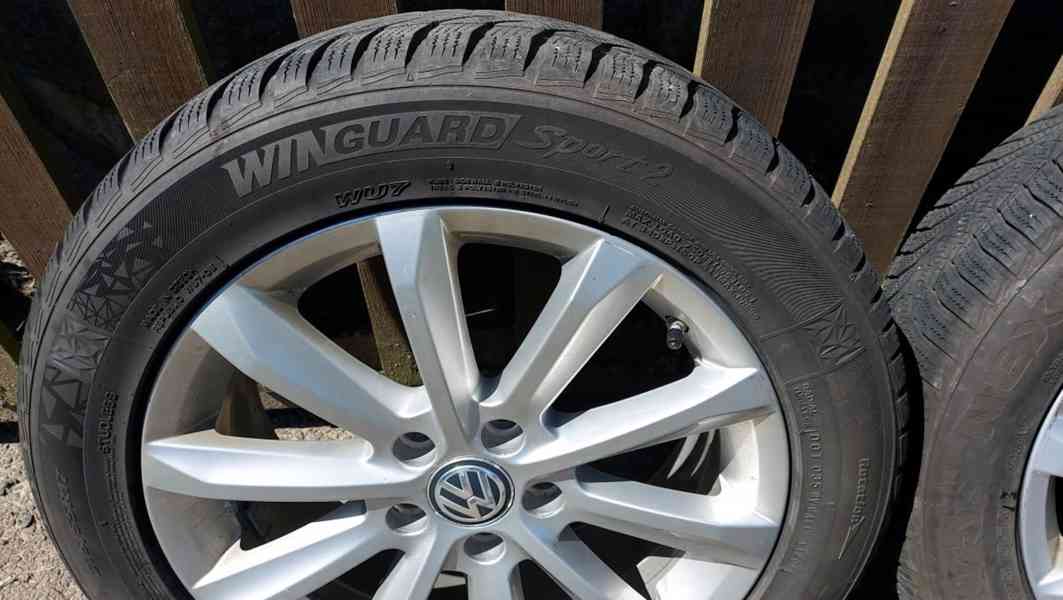 Originální VW 17“ sada disků se zimními pneumatikami  - foto 2