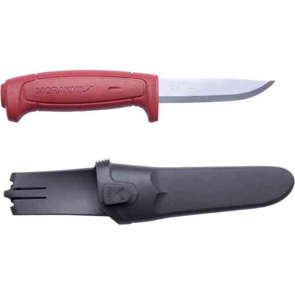 Nůž pracovní Morakniv Basic 511 C - červený - foto 3