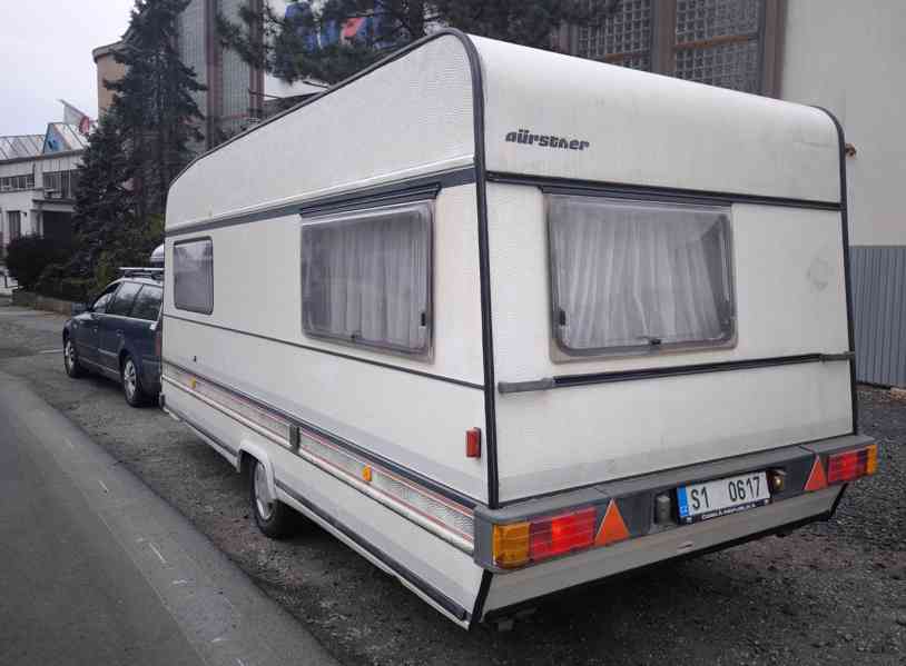 Pěkný a čistý Burstner 500 na pevné stání. Odvoz možný. - foto 3