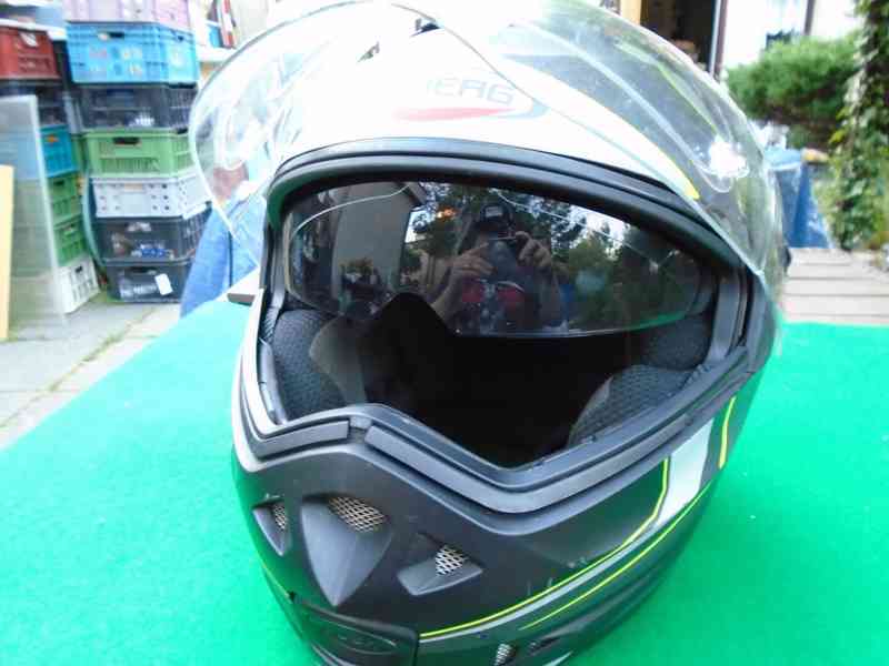 Přílba helma na moto motorku Caberg Duke II Tour pěkná - foto 12