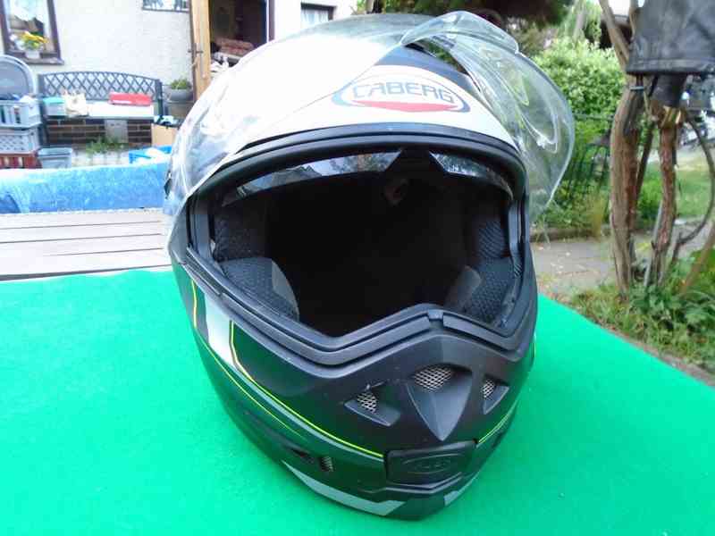 Přílba helma na moto motorku Caberg Duke II Tour pěkná - foto 4