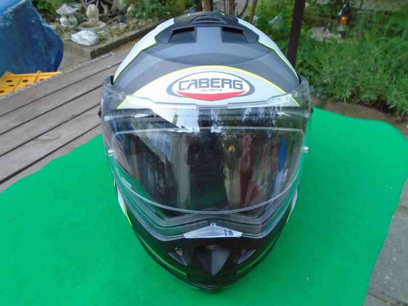 Přílba helma na moto motorku Caberg Duke II Tour pěkná - foto 2