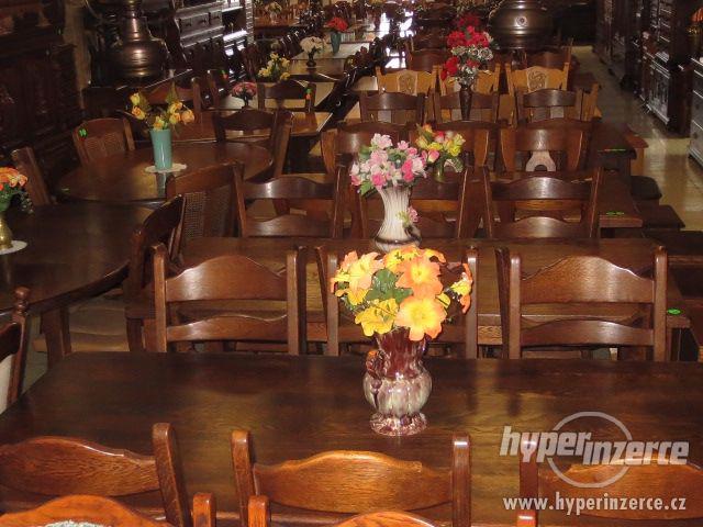 Dubové stoly 120 kusů - Holandský nábytek - foto 1