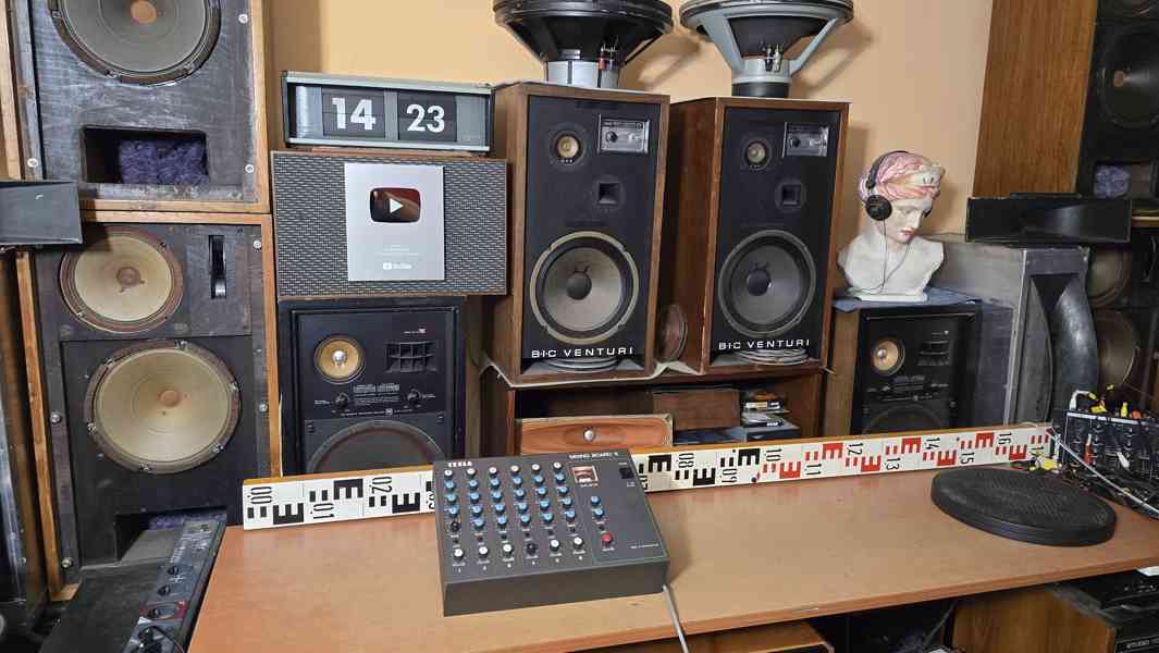 TESLA MIXING BOARD 6 - AZL 060 - mixážní pult pro sběratele - foto 2