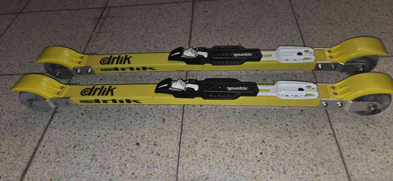 Kolečkové lyže Drlík Classic Composite II + SWIX HOLE Carbon - foto 2