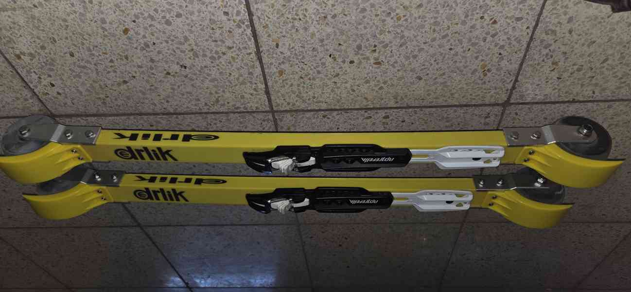 Kolečkové lyže Drlík Classic Composite II + SWIX HOLE Carbon - foto 3