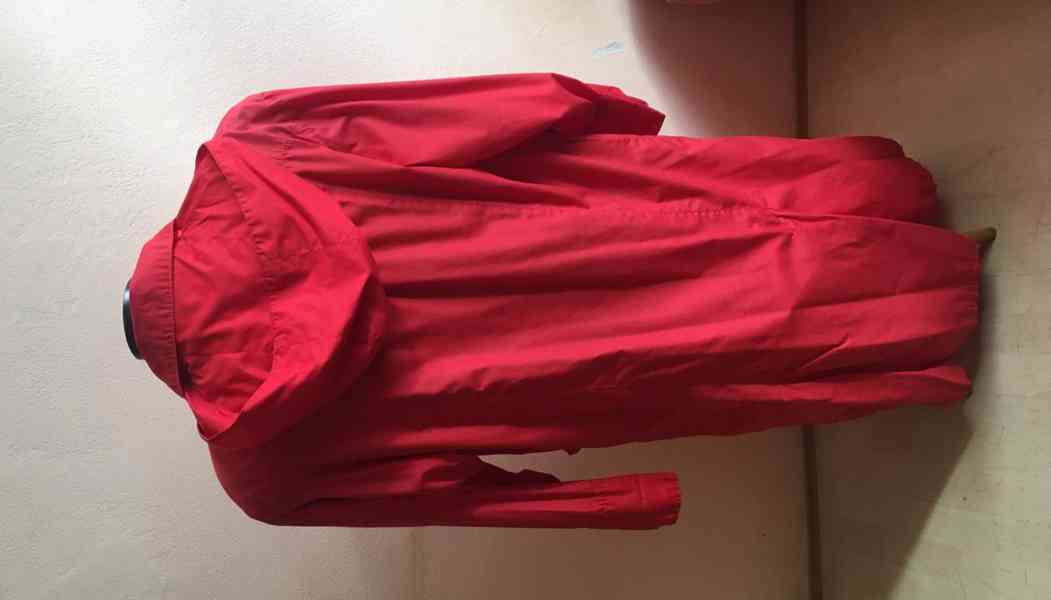 červený kabát  baloňák - foto 2