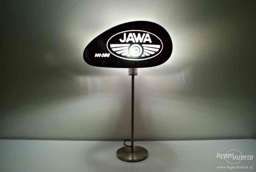 Lampa Jawa ve tvaru nádrže - foto 2