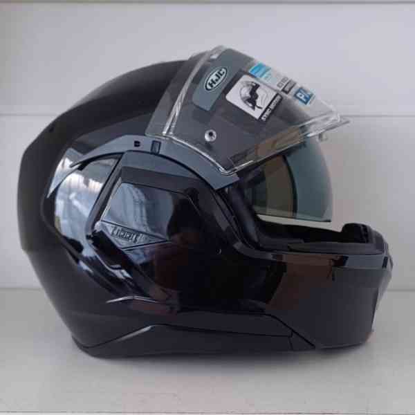 Silniční překlápěcí přilba HJC i100 Noir - foto 4