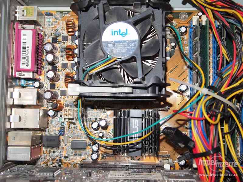 Prodám nefunkční PC Pentium 4 ve skříni 415x170x460 (VxŠxH) - foto 6