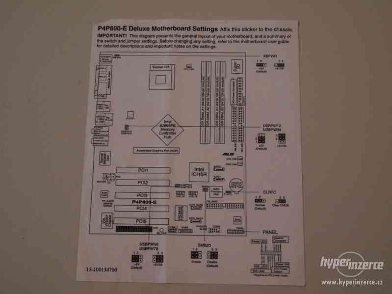 Prodám nefunkční PC Pentium 4 ve skříni 415x170x460 (VxŠxH) - foto 16