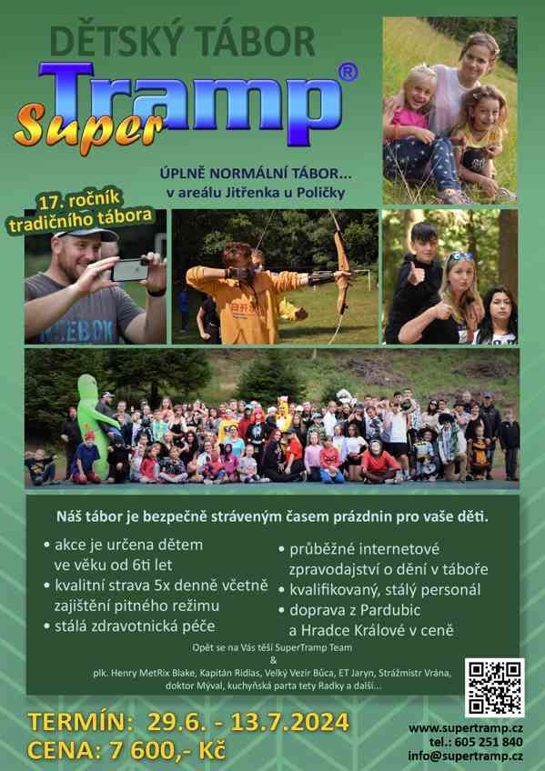Letní dětský tábor SuperTramp - foto 1
