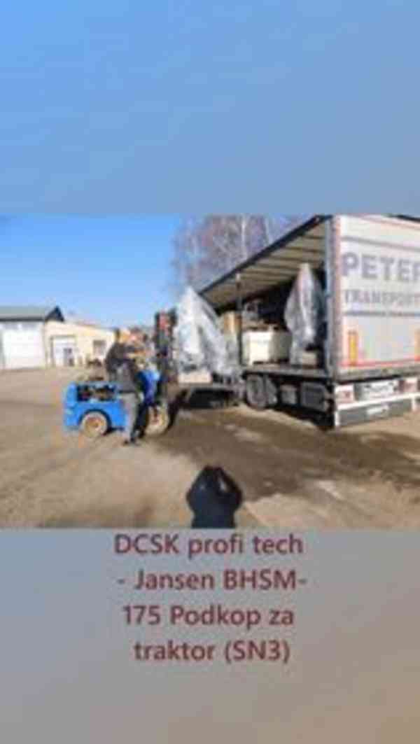 DCSK profi tech - Jansen BHSM-175 (SN3)podkop za traktory - foto 7