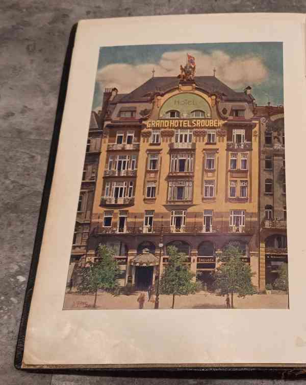 ZLATÁ KNIHA GRAND HOTELU ŠROUBEK - PODPIS K. ŠROUBEK - 1926 - foto 4