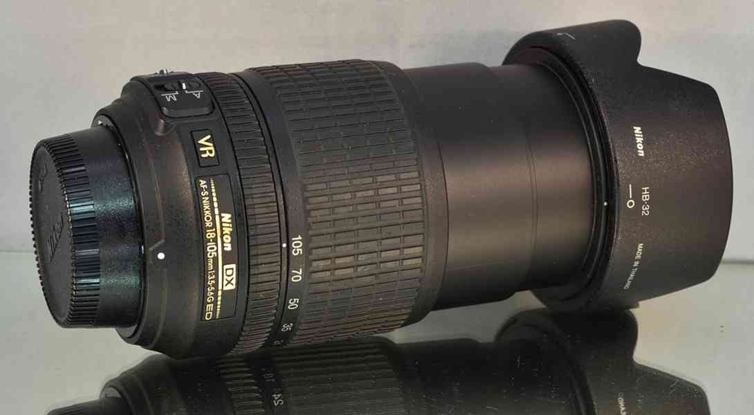 NIKON AF-S DX NIKKOR 18-105mm 1:3.5-5.6 G ED VR*UV - foto 8