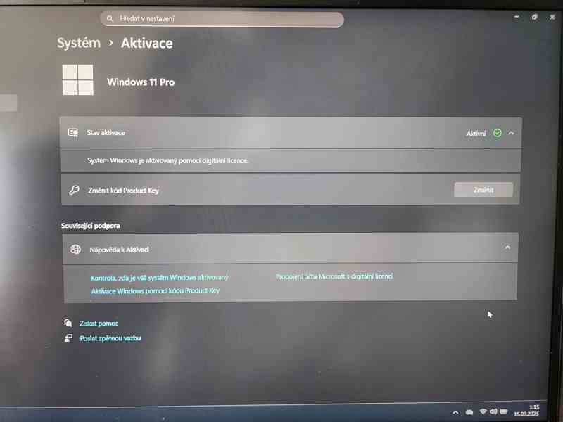 Prodám notebook XMG EVO 15 (M24) AMD Ryzen 7 - Win 11 Pro - foto 7