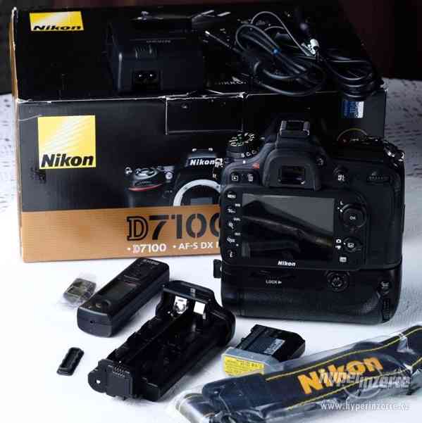 Digitální zrcadlovka Nikon D7100 + Battery Grip - foto 1