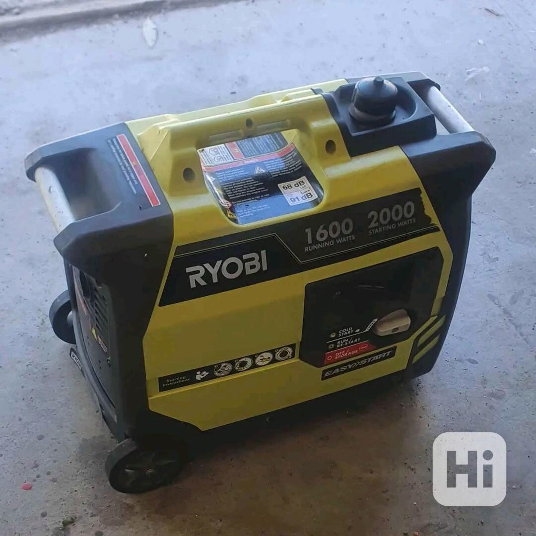 Ryobi 2000W digitální invertorový generátor - foto 1