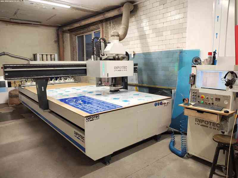 CNC frézovací router InfoTEC 4121 Energy - foto 2