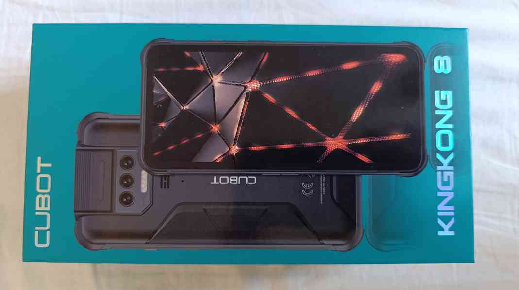 Cubot King Kong 8, 6GB+6GB virtuálně/256GB Black Red - foto 6