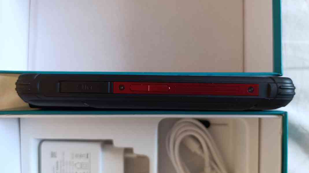 Cubot King Kong 8, 6GB+6GB virtuálně/256GB Black Red - foto 5
